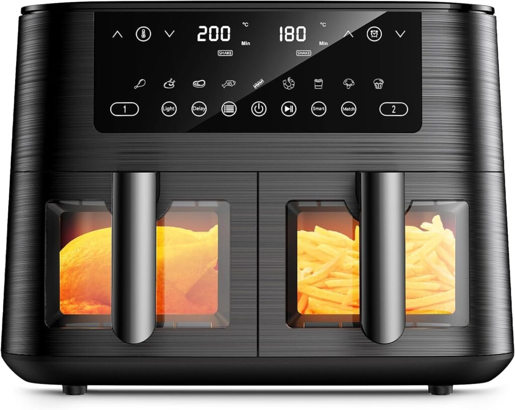 5) 9L Dual Zone Air Fryer