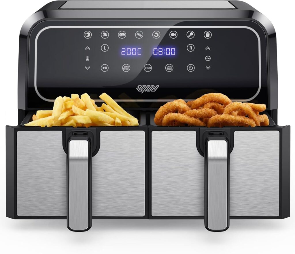 Innsky Friteuse Sans Huile Dual Zone