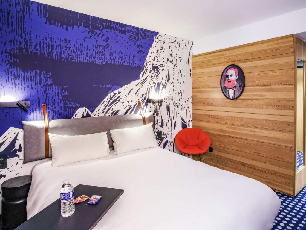 Chambre de l'hôtel Ibis Styles Albertville